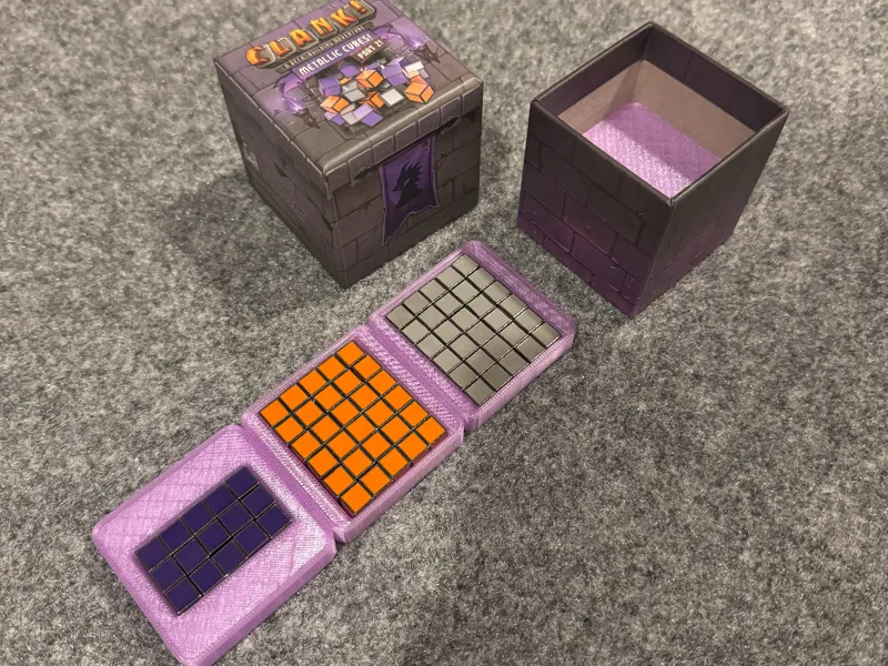 Clank! Nesting Inserts for Metallic Cubes! Part 2!