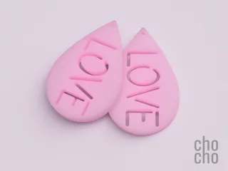 Earring Love V