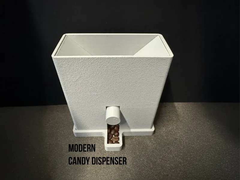 Modern candy dispenser
