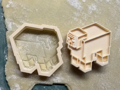 minecraft sheep cookie cutter