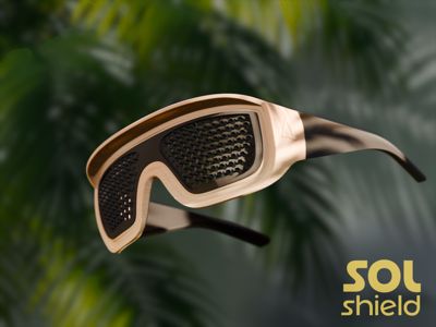 SolShield: Lensless Glare Goggles