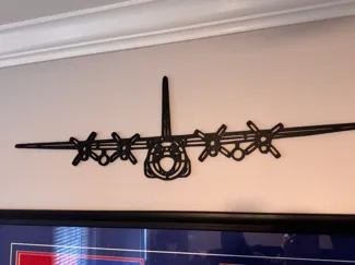 C-130 Wall Art in 3 Plates