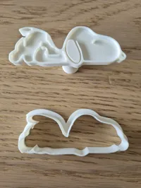 Tampon emporte-pièce Snoopy pour biscuits — photo 3