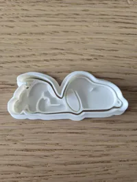 Tampon emporte-pièce Snoopy pour biscuits — photo 2