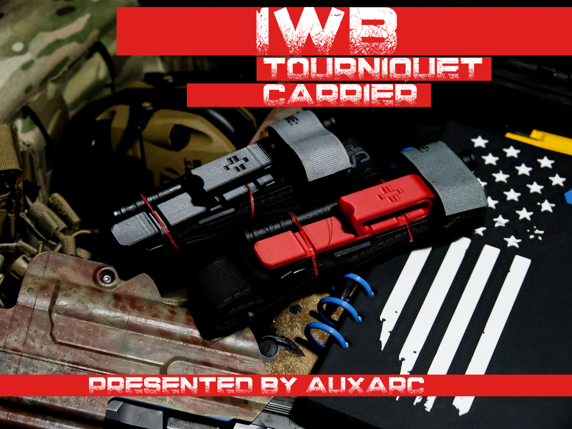 IWB Tourniquet Carrier for EDC