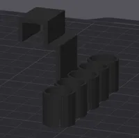Smaller Rim and holders - 0.2mm layer, 2 walls, 15% infill