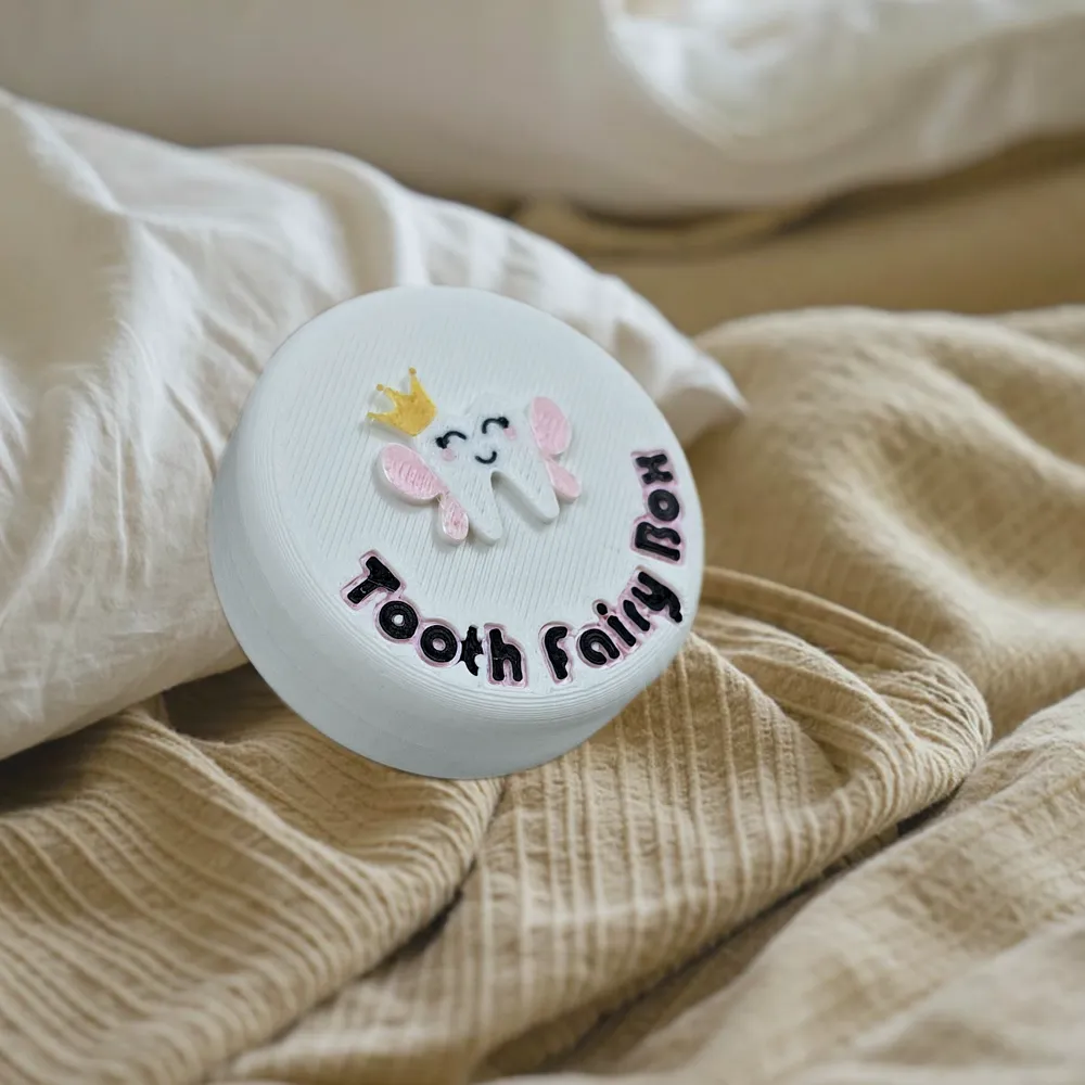 Tooth Fairy Box - Free 3D Print Model - MakerWorld