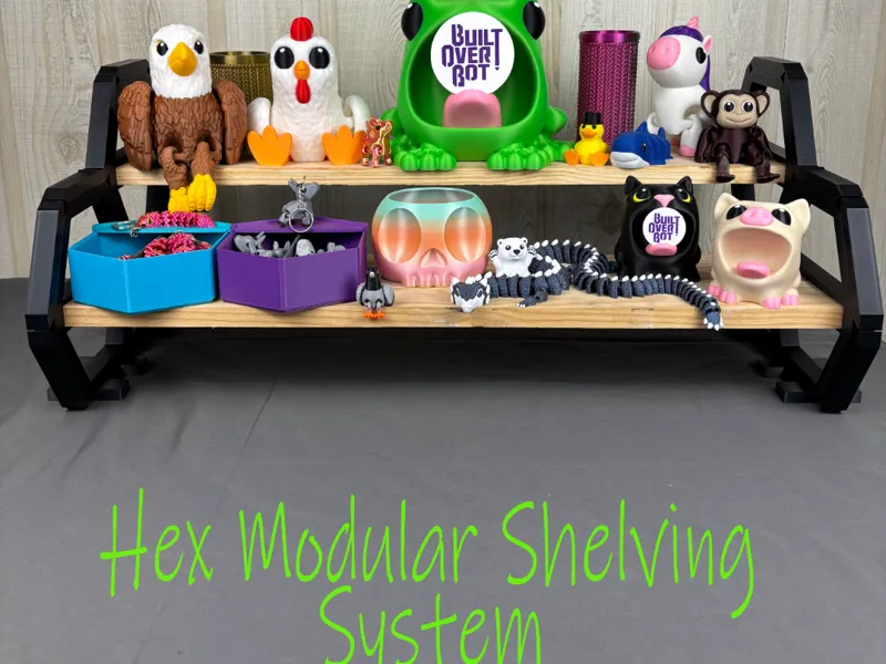 Hex Modular Shelving System