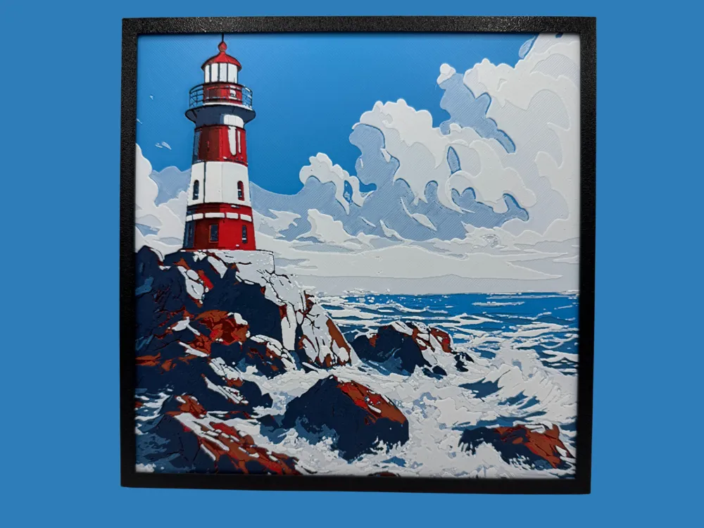 Lighthouse on the Ocean