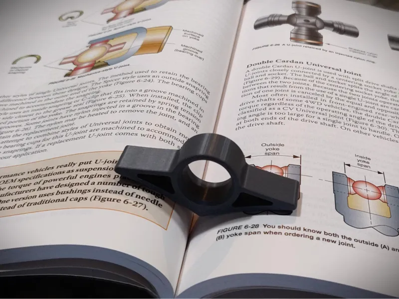 Skeletal Page Holder