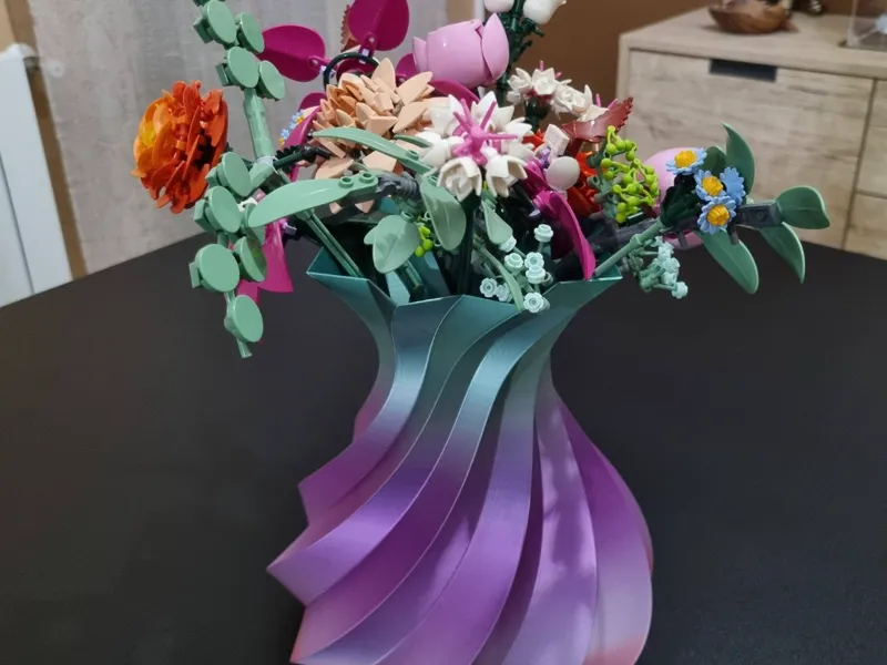 Vaso per fiori finti
