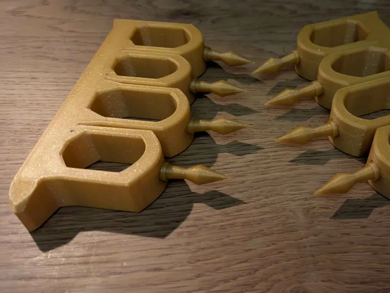 Cartoon Brass Knuckles
