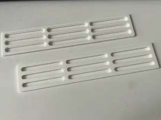 180-160-140 mm fan bracket adapter, 3 slot version