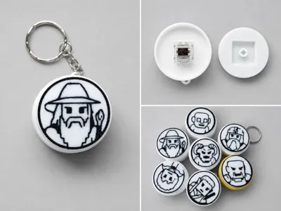 Minecraft Lord of the Rings Character Clicker