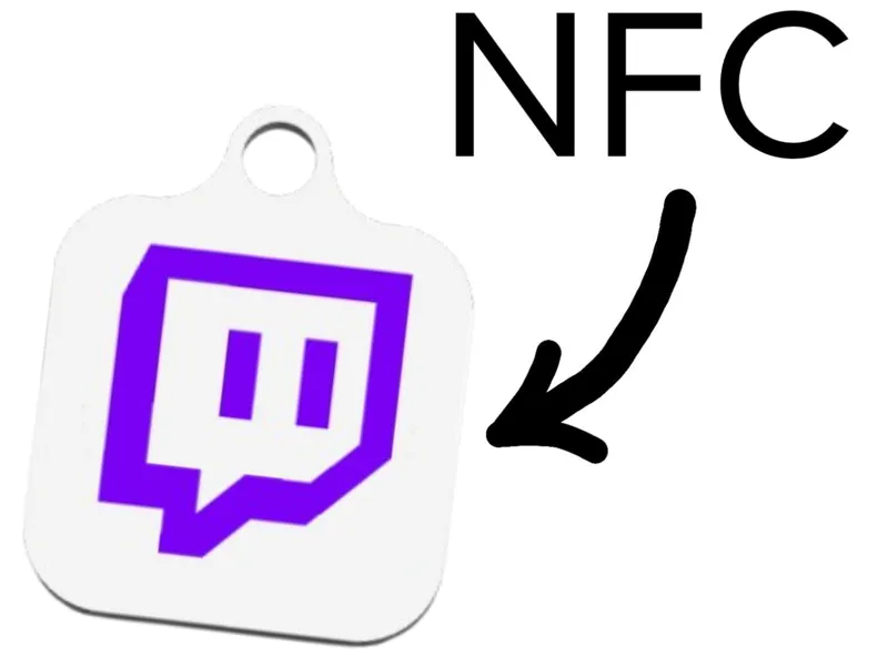 Twitch NFC Keychain