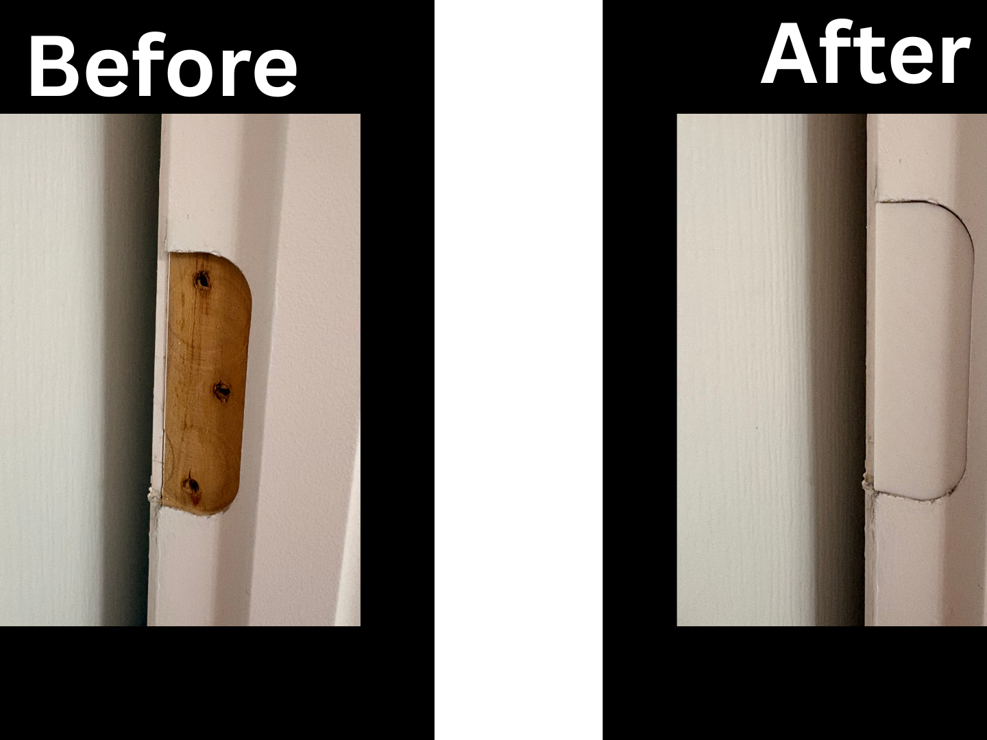 Door hinge cover(no screws)