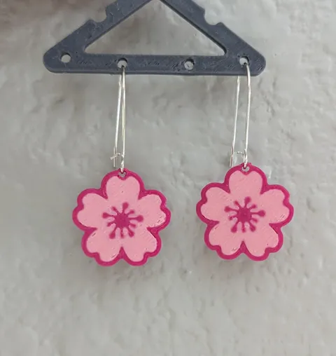 Cherry Blossom Earrings view 3