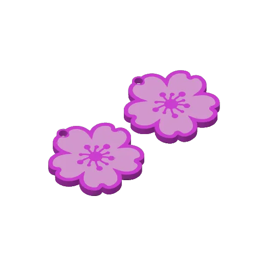 Cherry Blossom Earrings view 4