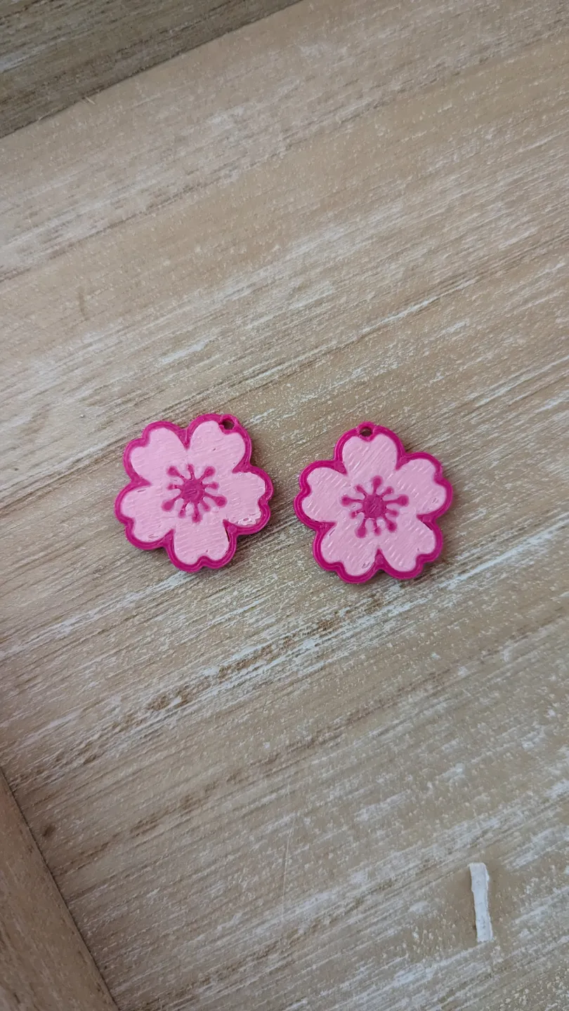 Cherry Blossom Earrings view 2