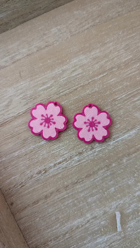 Cherry Blossom Earrings view 2