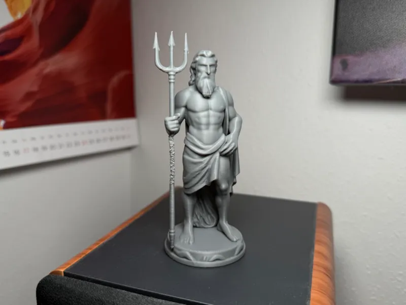 Poseidon mit Dreizack – Mythische Figur
