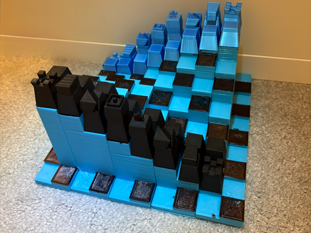 Geometric Chess set (Only Pieces)