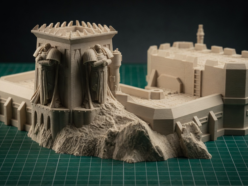 Imperial Fortress Scenic –  Tabletop Terrain