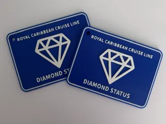 Royal Caribbean Diamond Luggage Tag