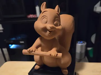 BJU Press Horatio the Squirrel nameplate pedestal