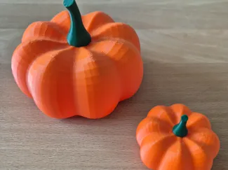 Flat pumpkin