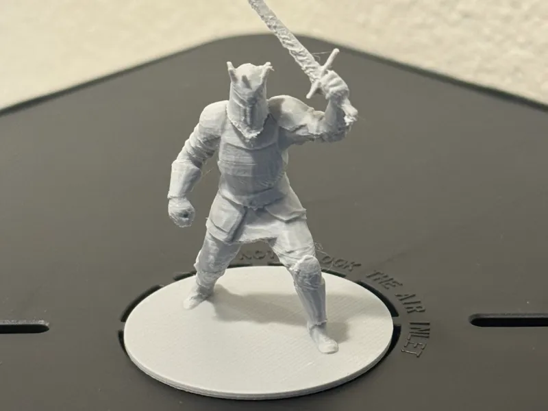 DnD Dungeons and Dragons Miniature Knight Figurine