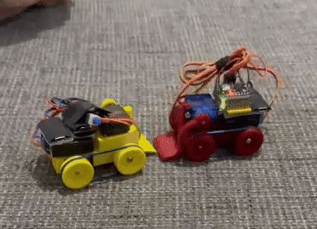 Carro armato tank da combattimento ESP32