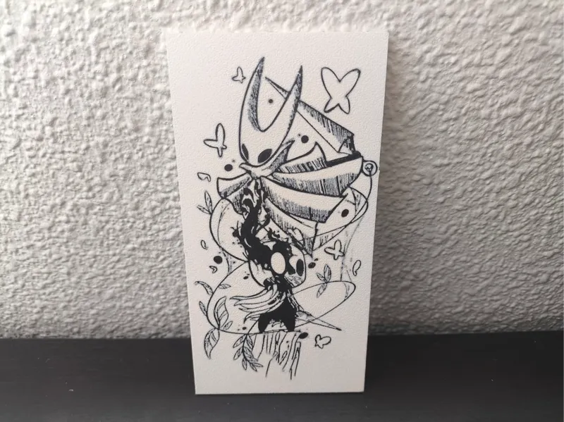 Hollow knight y Hornet (Wallart, Canva)