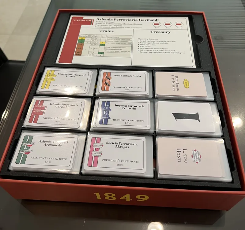1849 Board Game Organizer