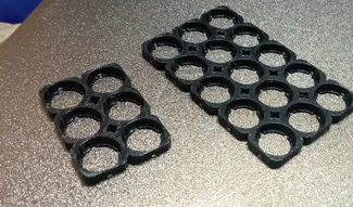 Customizable Parametric Battery's Pack Holder