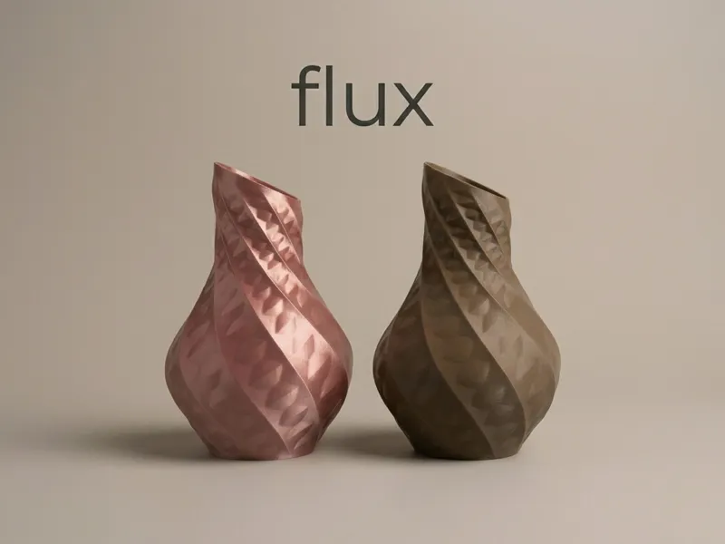 Flux – Dynamic Spiraling Vase