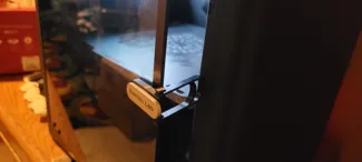 Door stop handle