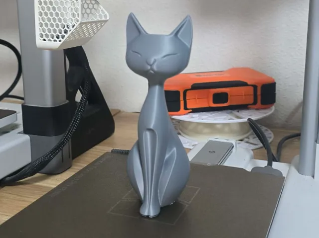 Sleek shadow cat