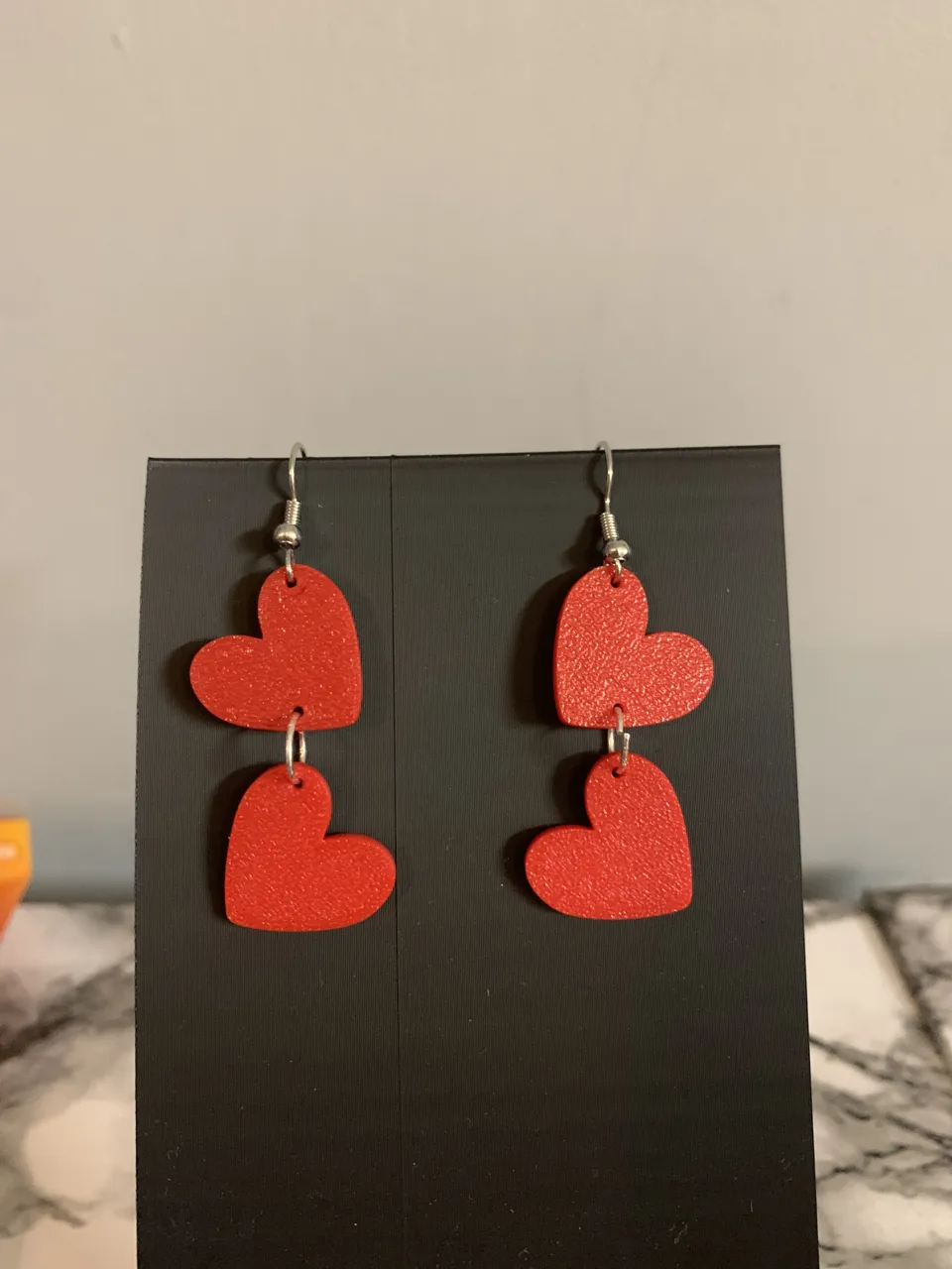 Heart Earrings view 2