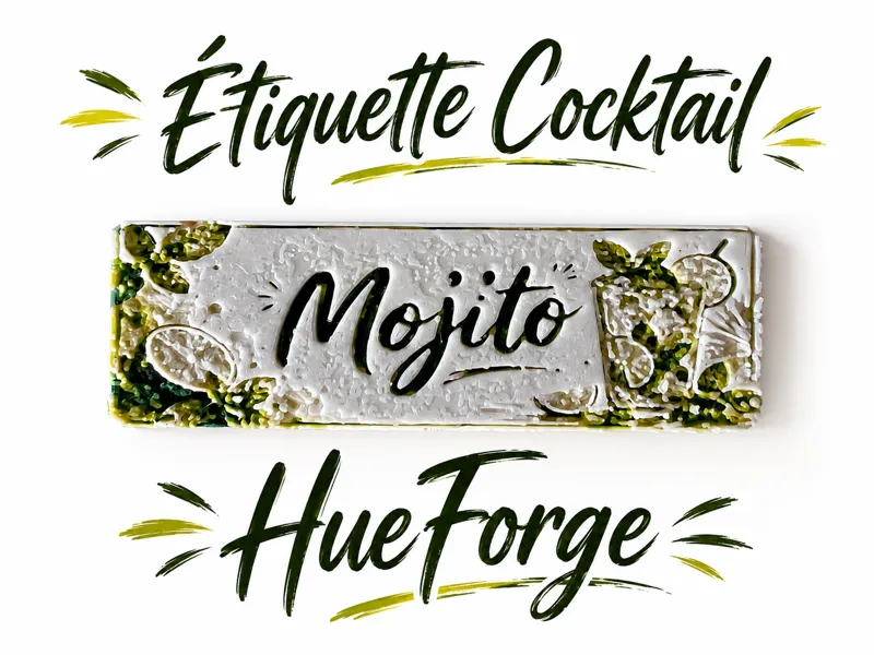 Mojito - Étiquette Cocktail