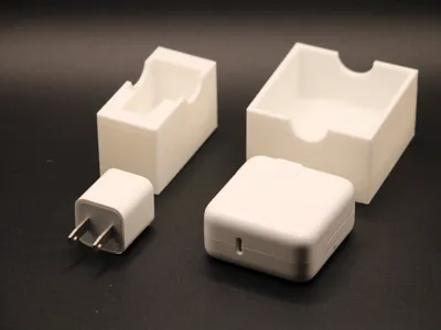 Charger storage system - Wall adapters