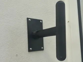 Pole For Mounting Wireless Bridge