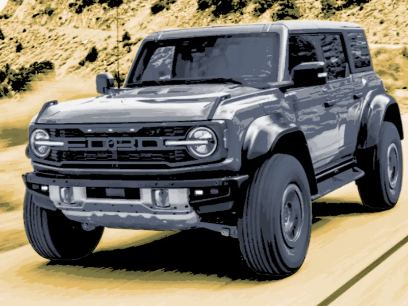 Ford Bronco HueForge 