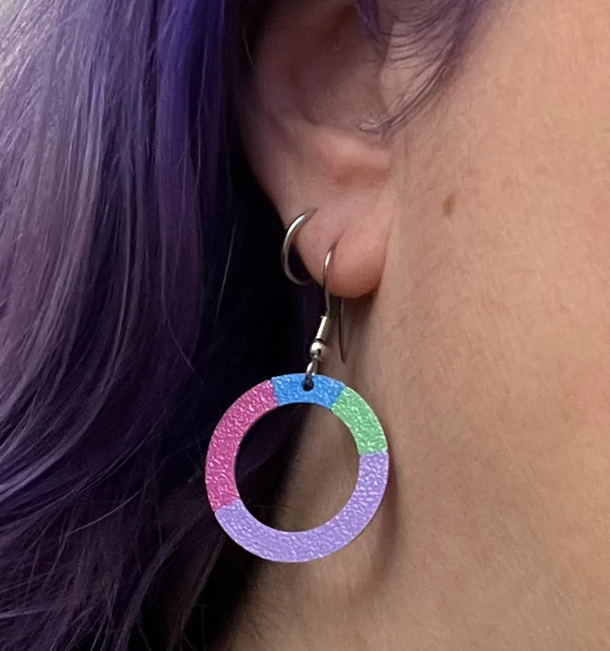 CHAOSS Earrings or Necklace view 3