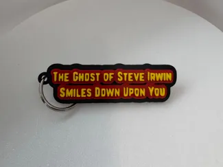 Dungeon Crawler Carl Keychain - Steve Irwin