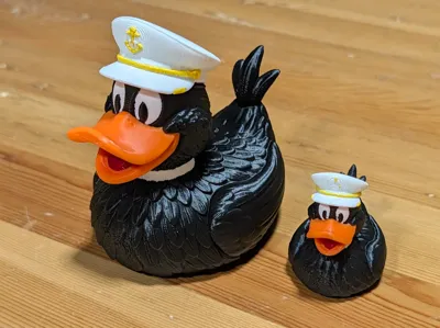 Daffy Inspired Rubber Duck