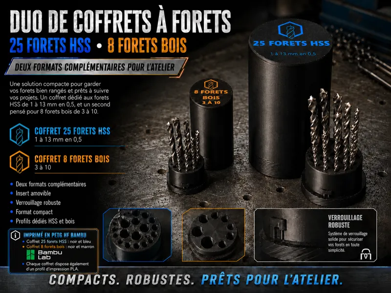 Duo Coffrets de Forêts HSS & Bois