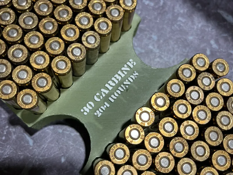 30 Carbine Ammo Can Insert V3 Design