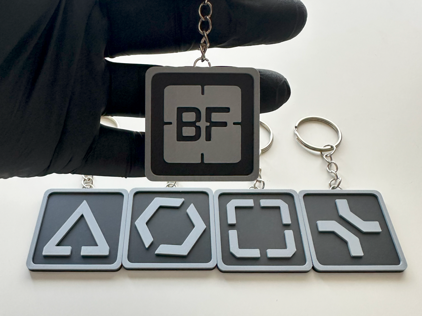 Battlefield Class Keychains AMS + Non-AMS Versions