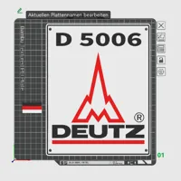 Deutz 5006 - 0.2mm layer, 2 walls, 15% infill